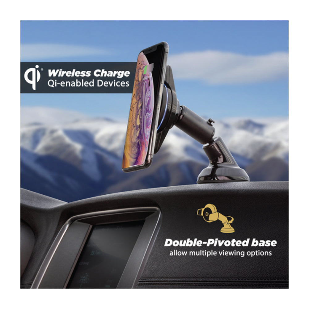 Scosche MagicMount Charge3 Wireless Window Qi Charging Holder For Smartphones — image 5