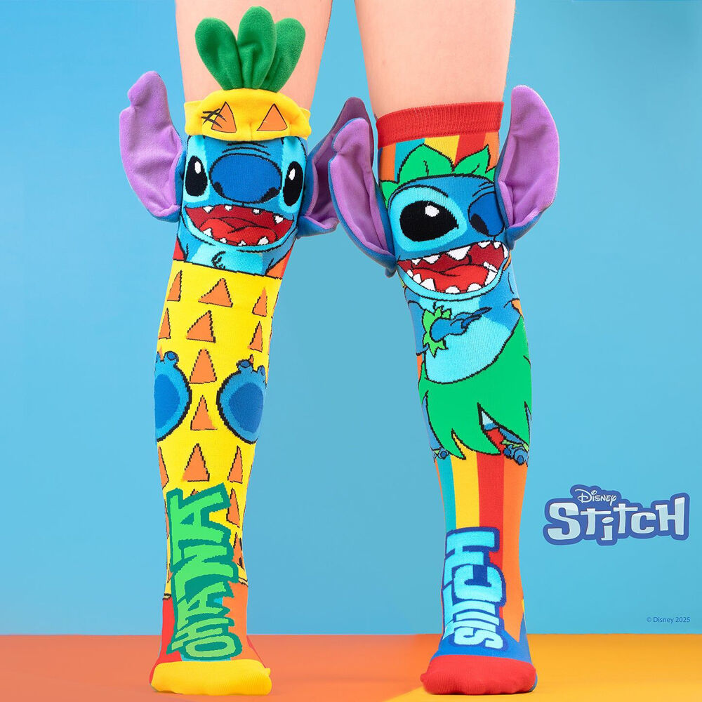 Madmia Stitch Pineapple Knee-High Socks Unisex — image 2