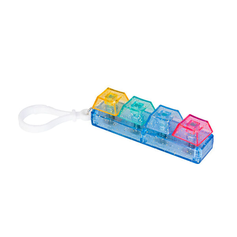 Mdi Keyboard Click Fidget Keychain Kids/Children Sensory Toy 3y+ Assorted