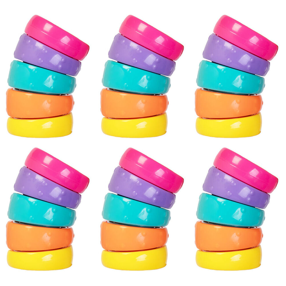 Mdi Spin Stack Fidget Finger Kids/Children Sensory Play Anti-Stress Toy 3y+ (6 Pack)