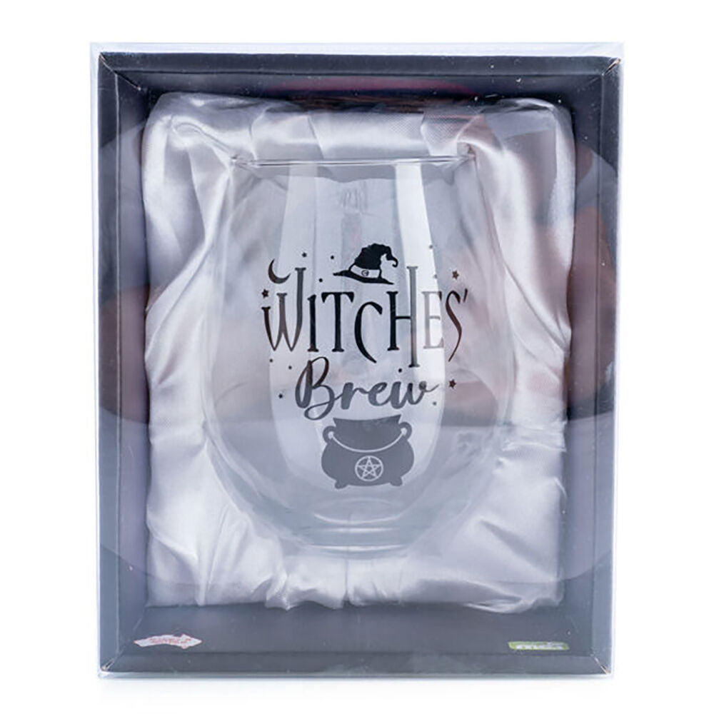 Tallulah Witches Brew Tumbler Stemless Wine Glass Party Drinkware Clear — image 2
