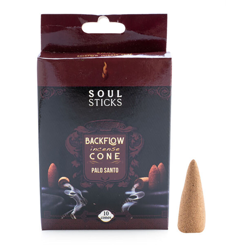 Wild Scents 10pc Wild Scents Soul Sticks Backflow Incense Cones Fragrance Palo Santo (6 Pack) — image 3