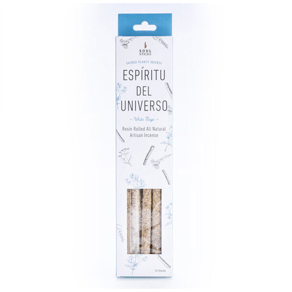 Wild Scents 23x1x1cm Hand-Rolled Resin Incense Scented Sticks White Sage