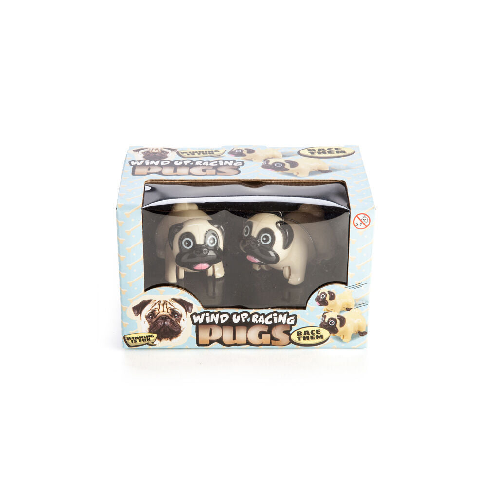 Mdi Pocket-Sized Pug Wind Up Racing Kids Toy Set 7.5x4x5cm 4y+ (2 Pieces) — image 2