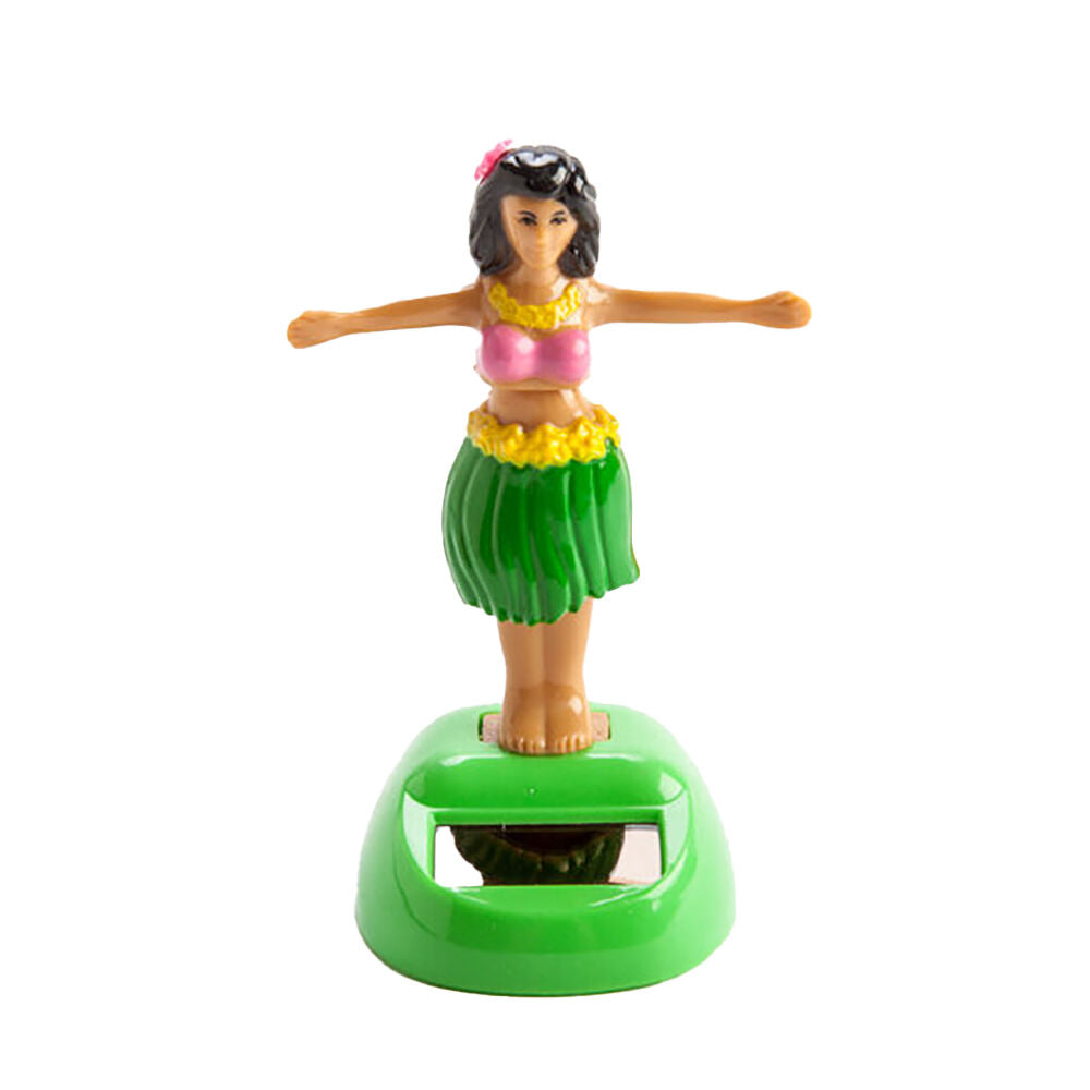 Mdi Desk Car Dashboard Decoration Solar Dancing Hula Girl Figure Toy