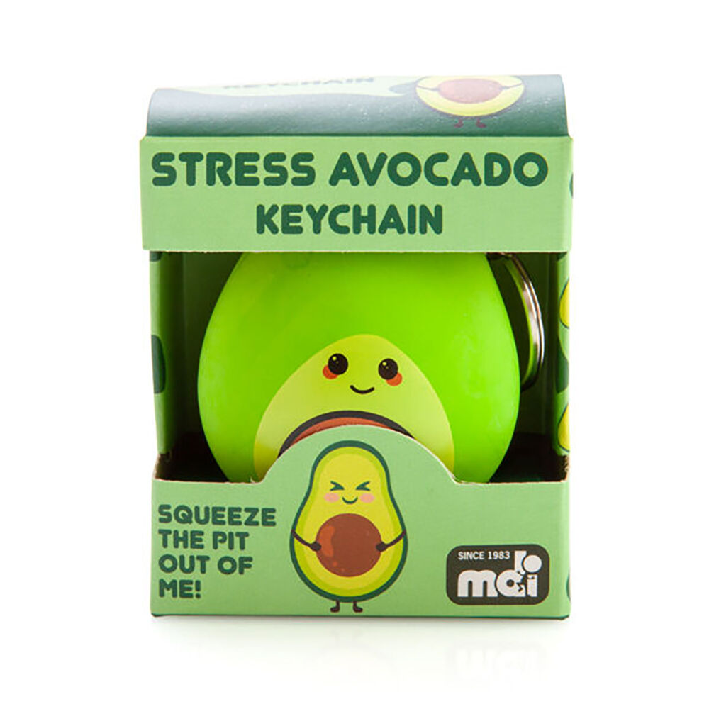 Mdi Sensory Fidget Stress Relief Keychain Avocado Squeeze Toy Kids/Children — image 4