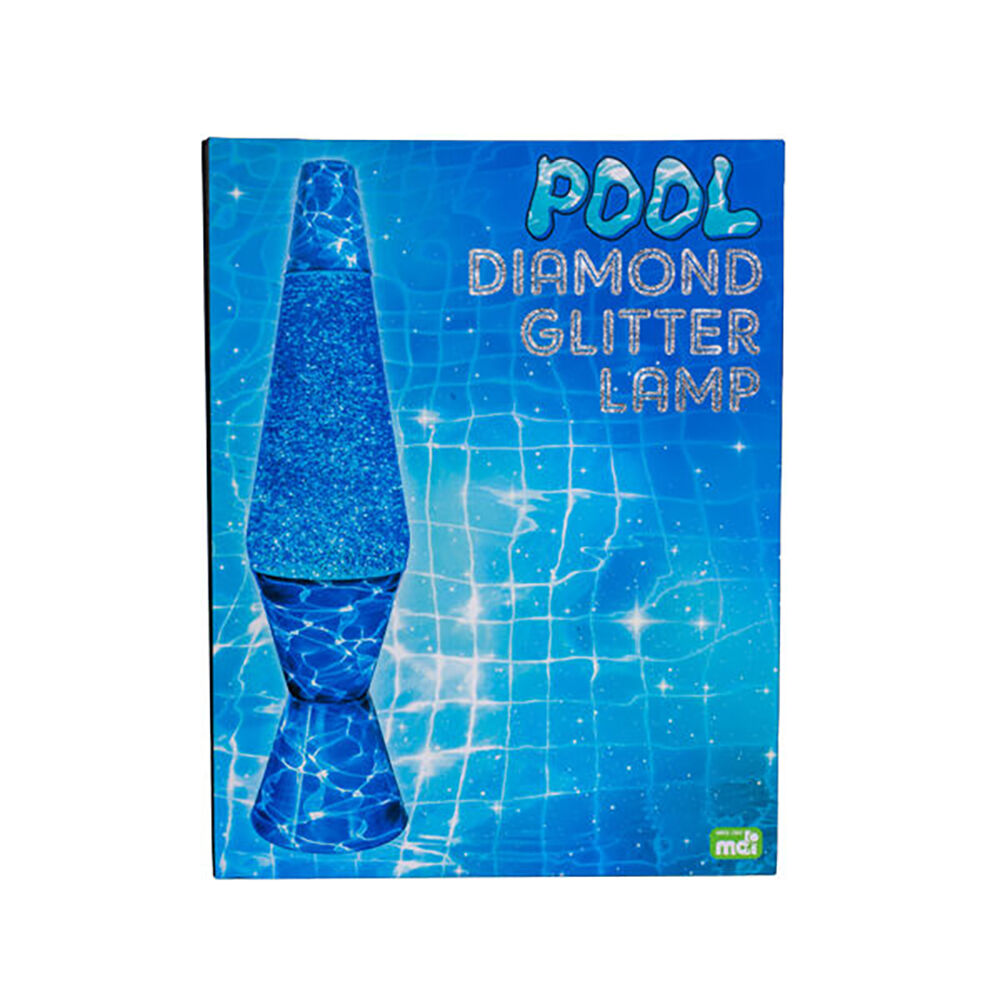 Mdi Diamond Glitter Lamp Night Light Bedside Tabletop Bedroom Decor Pool — image 3