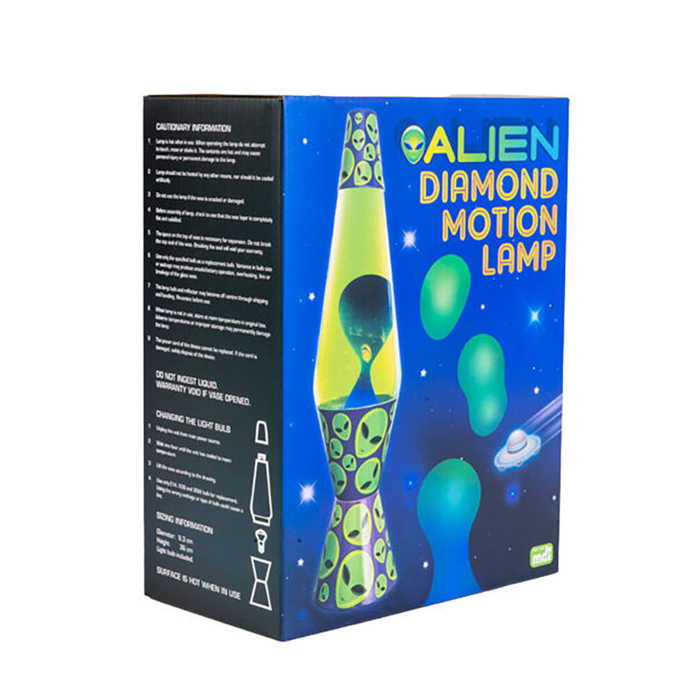 Mdi Diamond Glitter Lamp Night Light Bedside Tabletop Bedroom Decor Alien — image 4