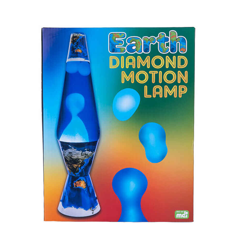 Mdi Diamond Motion Lamp Night Light Bedside Tabletop Bedroom Decor Earth — image 3