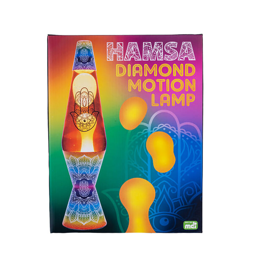 Mdi Diamond Motion Lamp Night Light Bedside Tabletop Bedroom Decor Hamsa — image 3