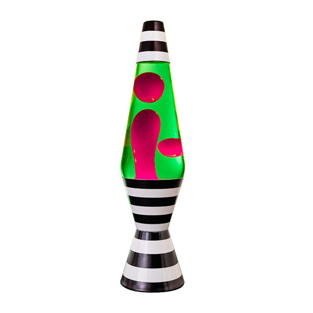 Mystical Worlds Diamond Motion Lamp Light Bedside Tabletop Decor B&W Stripes
