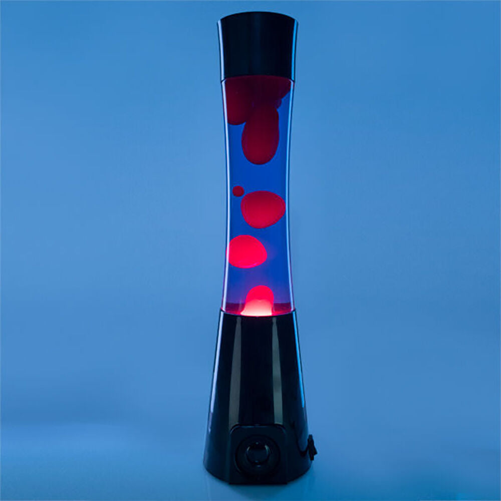 Art + Tech Motion Lava Lamp 40cm Black/Purple LED Light Bluetooth Speaker — image 2