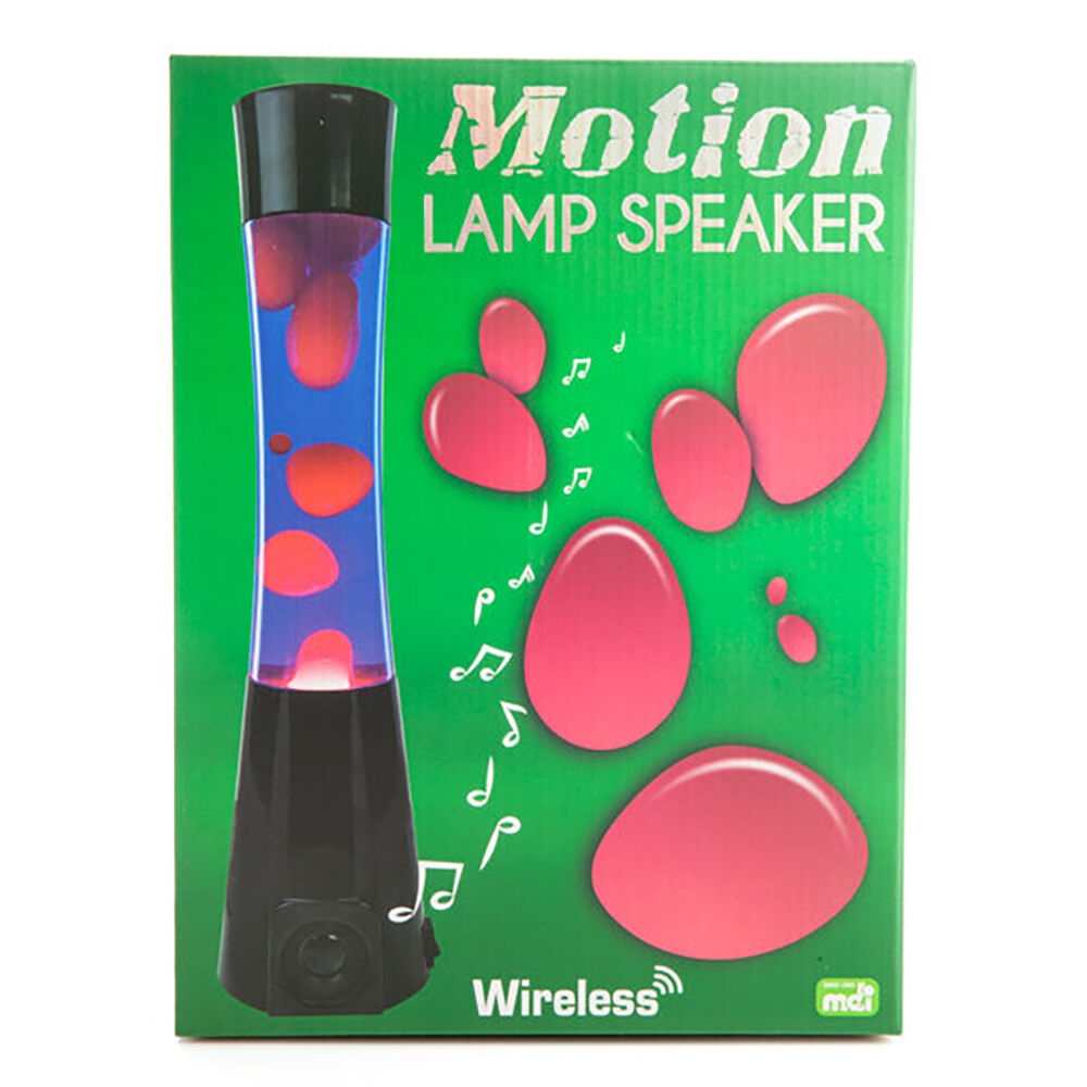 Art + Tech Motion Lava Lamp 40cm Black/Purple LED Light Bluetooth Speaker — image 5