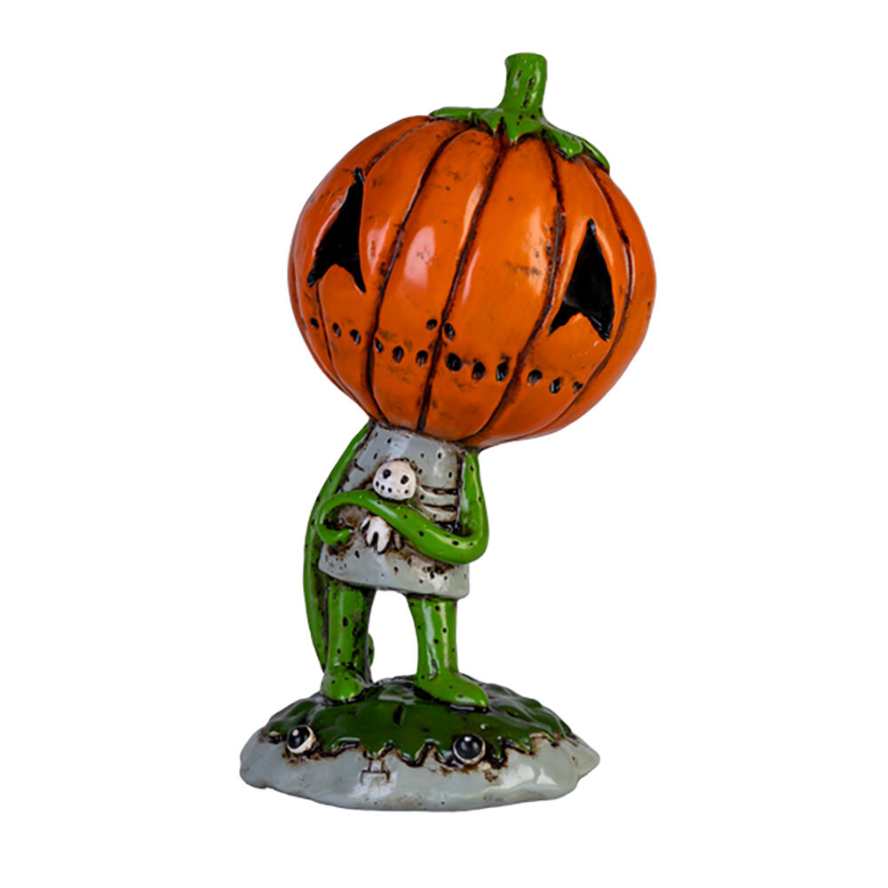 Gus Fink Studio Boogily Heads Pumpkin Billy Kids/Adult Collectible Figurine Toy
