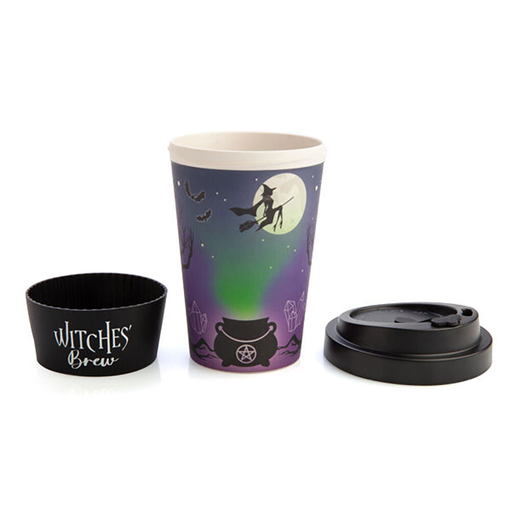 Eco-To-Go Bamboo 470ml Travel Coffee Cup 6.5x14.5cm Witches Brew — image 2