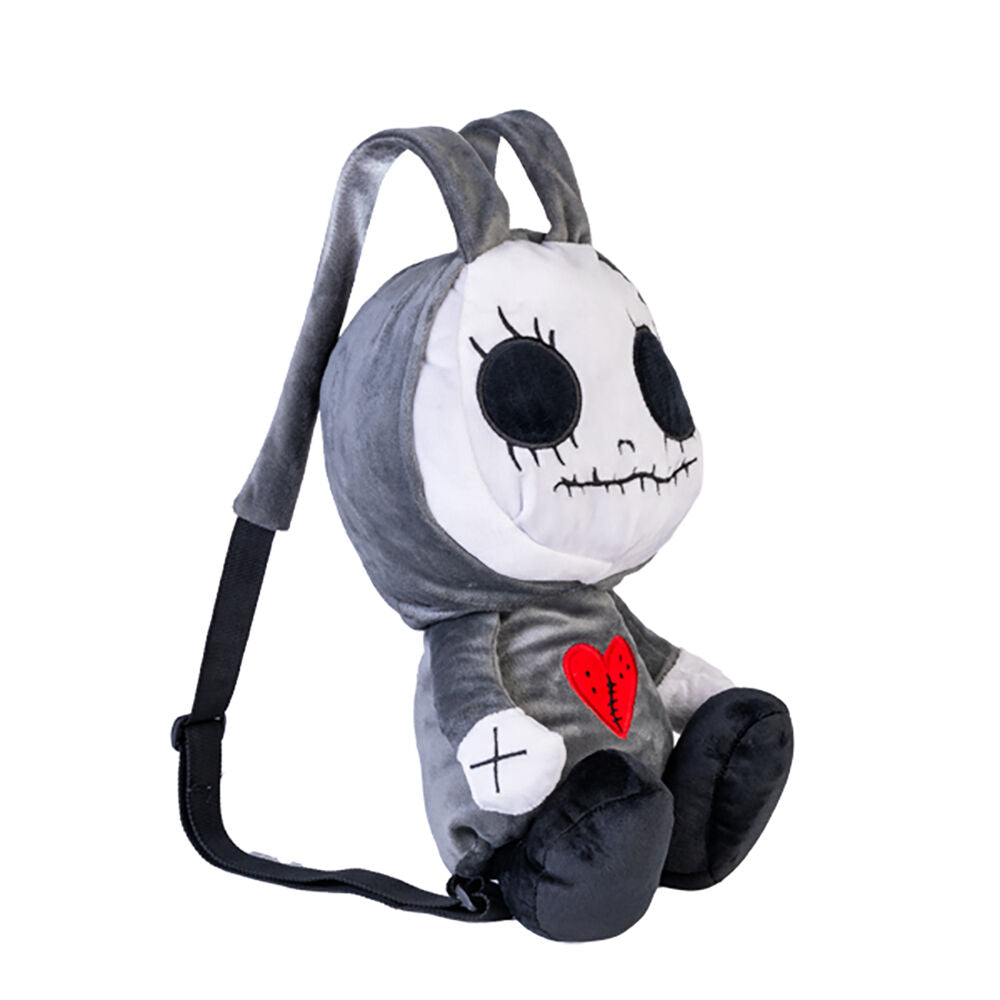 Gus Fink Studio Gooli Bag Skull Gnome Black Kids/Children Carry On Backpack — image 3