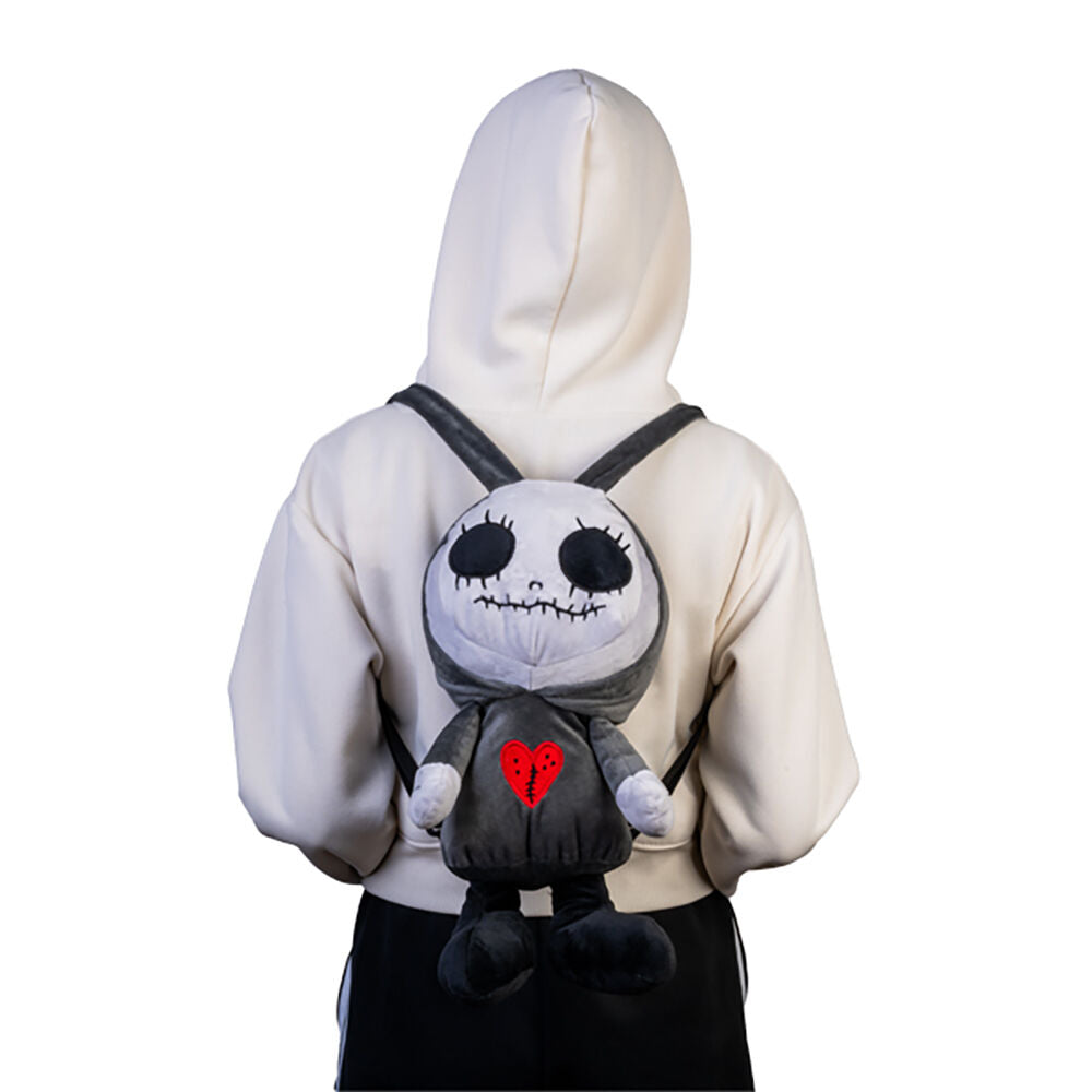Gus Fink Studio Gooli Bag Skull Gnome Black Kids/Children Carry On Backpack — image 5