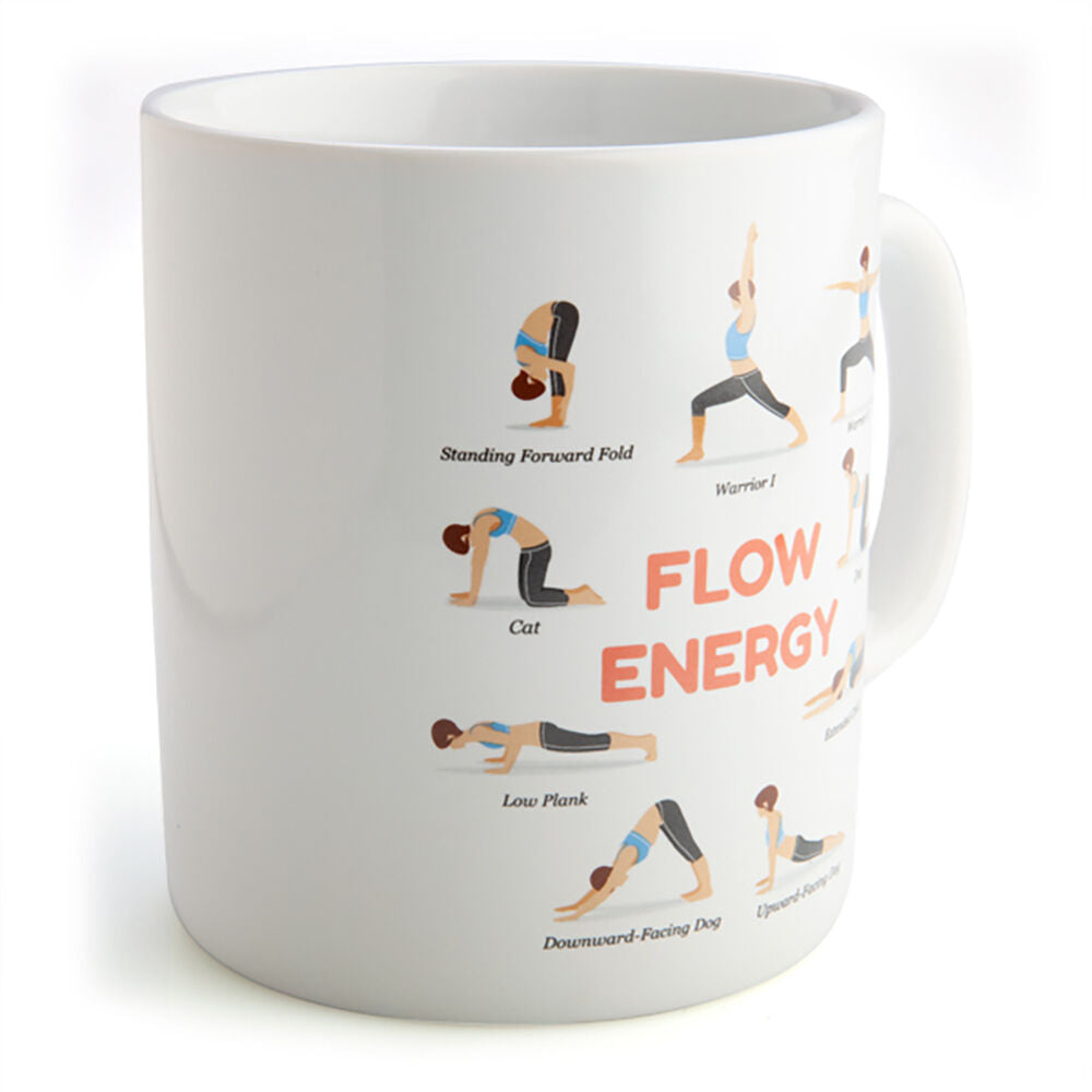 Mdi Giant Mug Yoga Home/Kitchen Drinkware Coffee/Tea Mug w/ Handle White — image 3