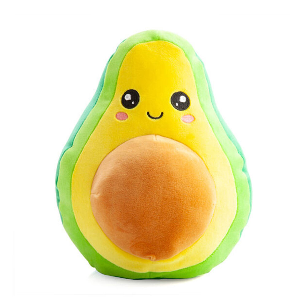 Smooshos Pal Squishy Super Soft Velour Plushie Kids Toy 22x16x22cm Avocado (2 Pack) — image 2