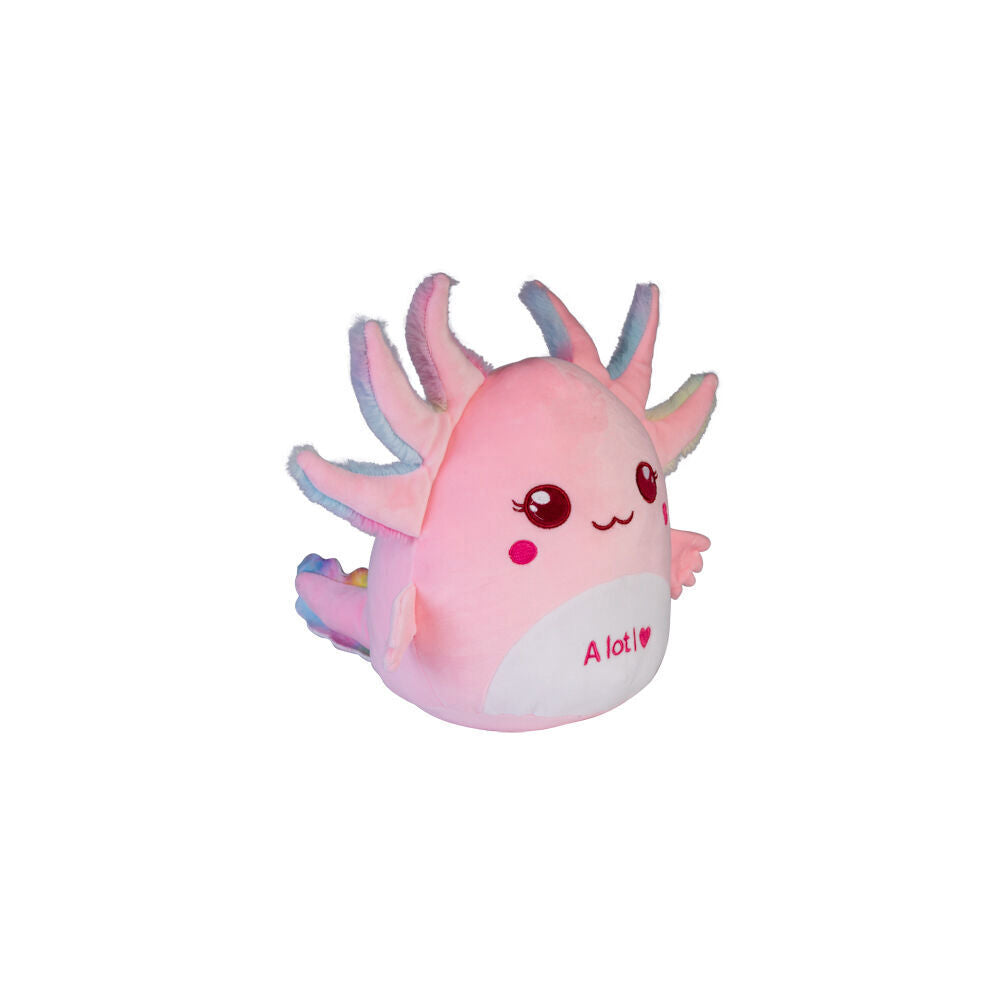 Smooshos Pal Squishy Super Soft Velour Plushie Kids Toy 22x16x22cm Axolotl — image 3