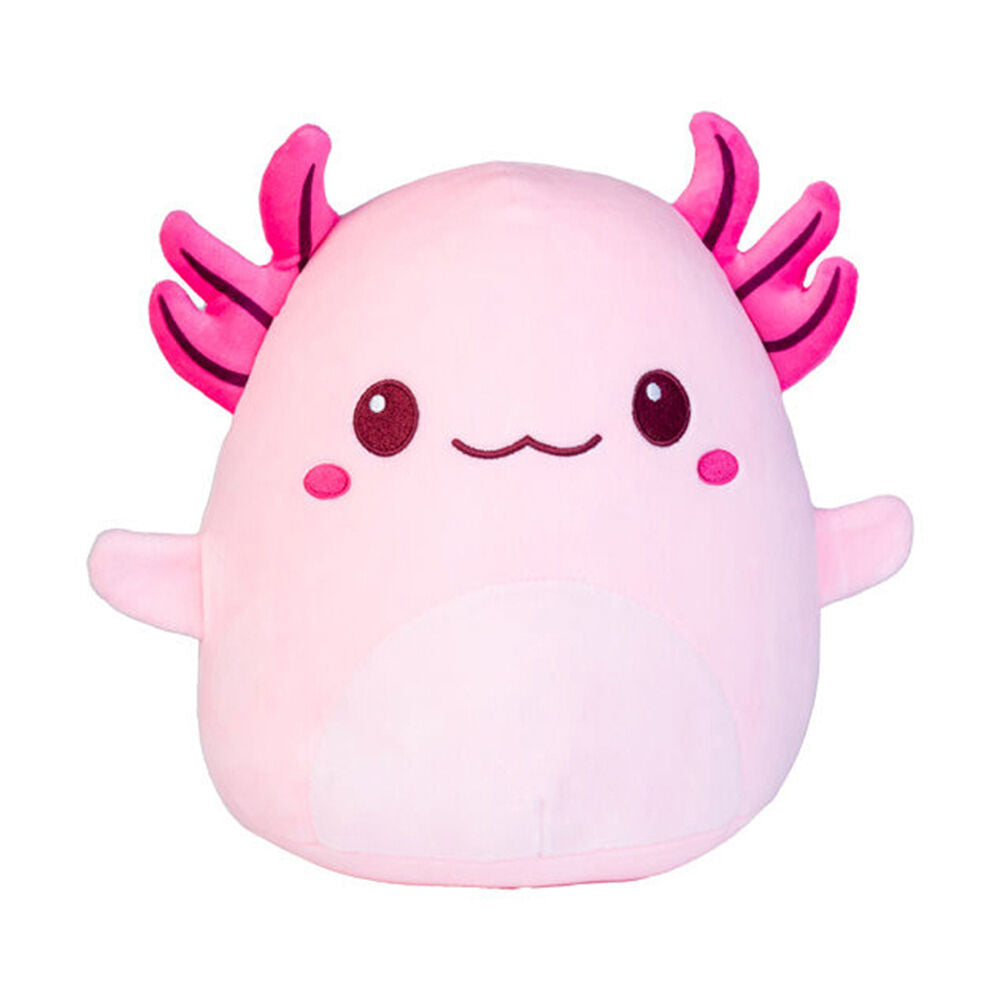 Smooshos Pal Squishy Super Soft Velour Plushie Kids Toy 22x16x22cm Axolotl (2 Pack) — image 2