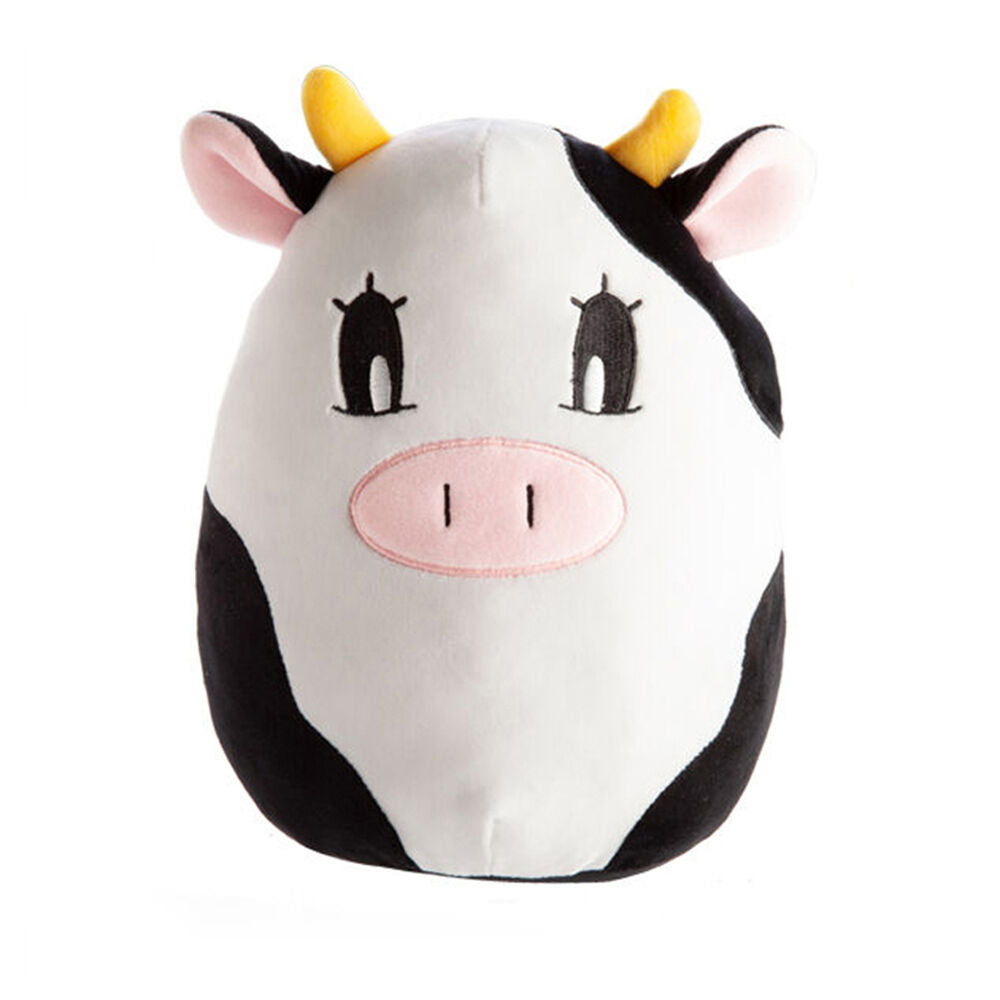 Smooshos Pal Squishy Super Soft Velour Plushie Kids Toy 22x16x22cm Cow (2 Pack) — image 2
