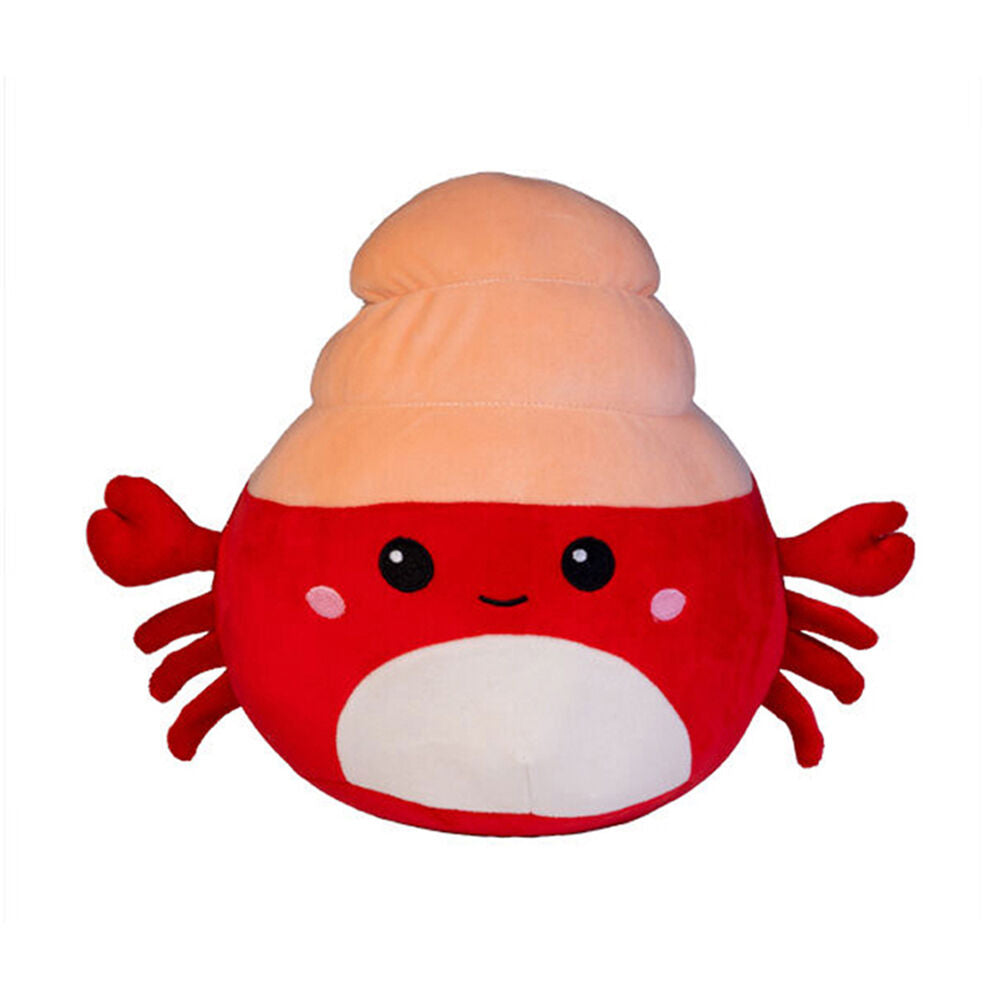 Smooshos 22x16x22cm Crab Pal Squishy Super Soft Velour Plushie Kids Toy