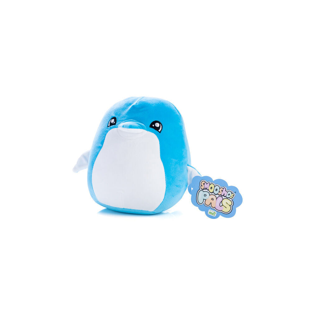 Smooshos 22x16x22cm Dolphin Pal Squishy Super Soft Velour Plushie Kids Toy — image 5