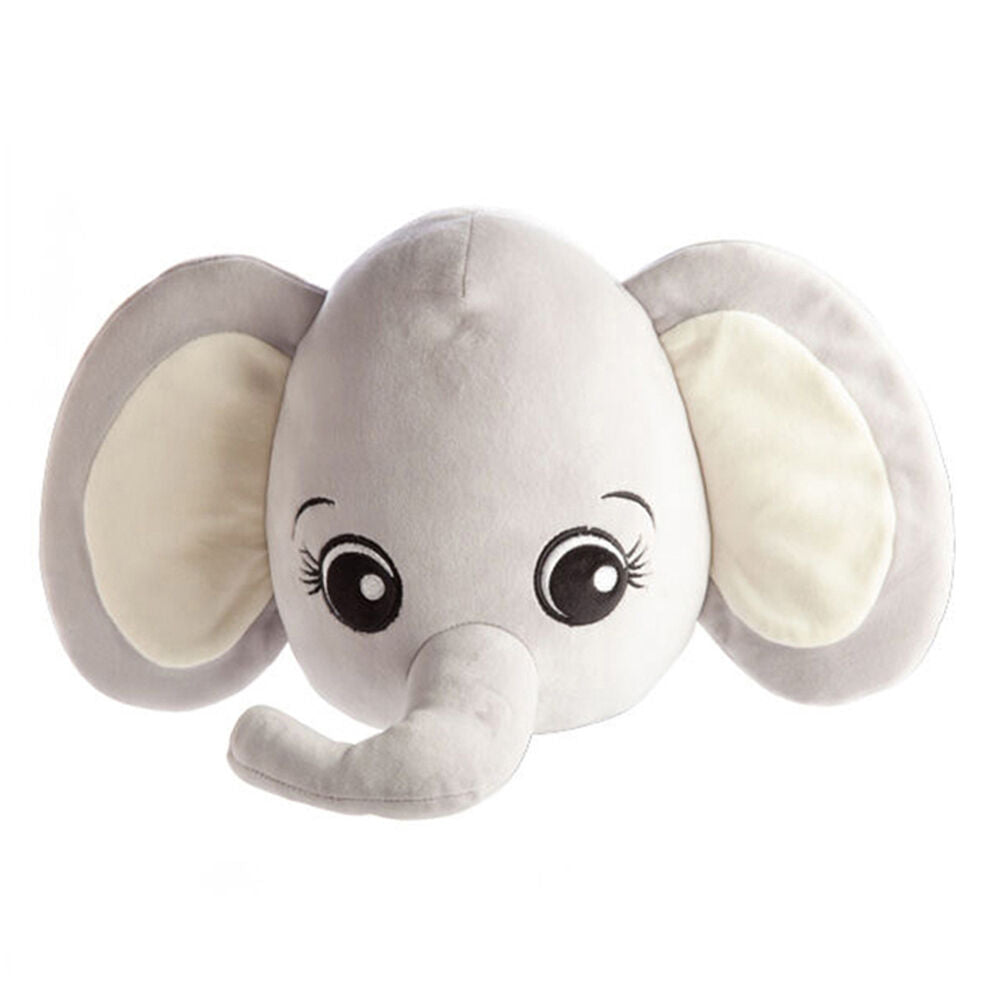 Smooshos 22x16x22cm Elephant Pal Squishy Super Soft Velour Plushie Kids Toy