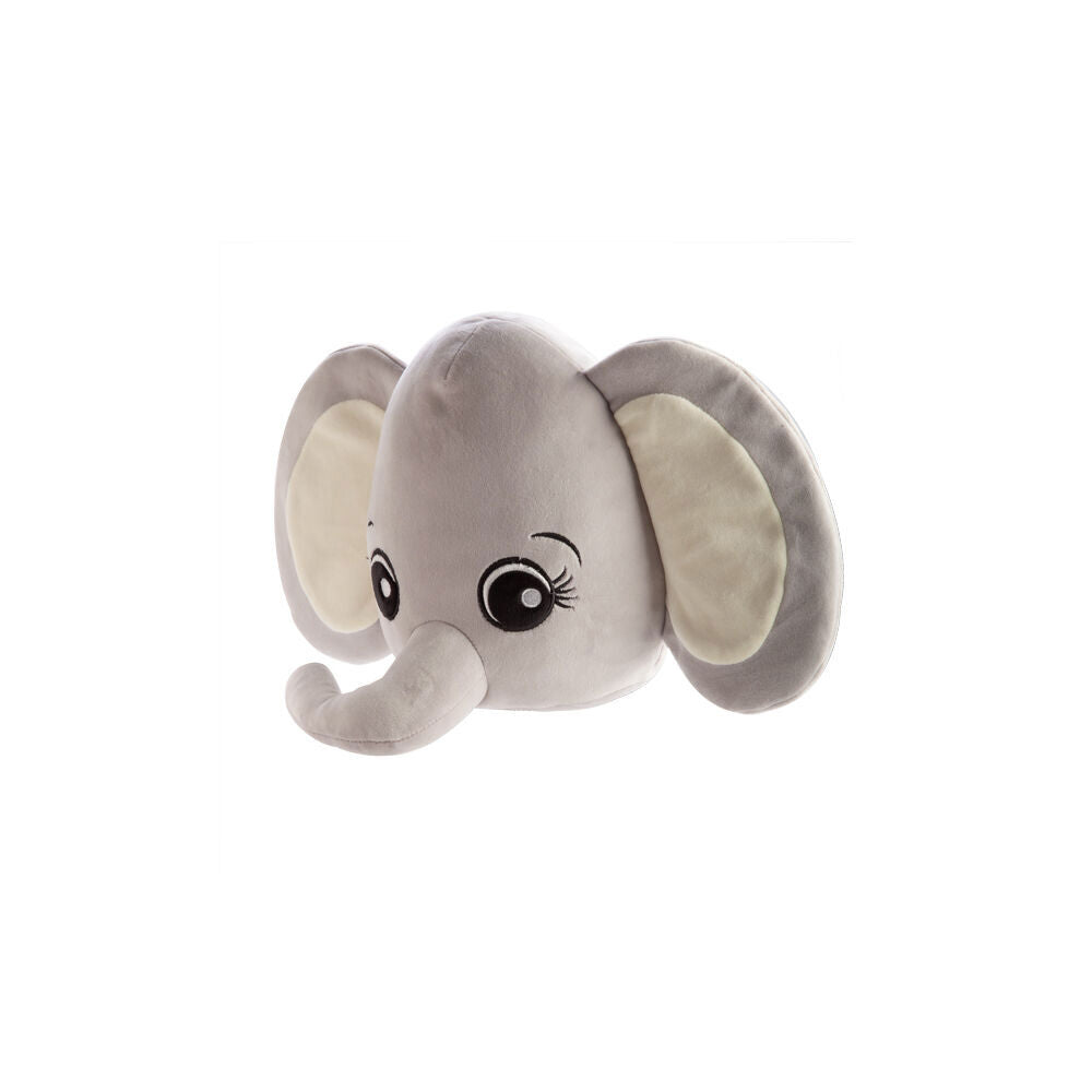 Smooshos 22x16x22cm Elephant Pal Squishy Super Soft Velour Plushie Kids Toy — image 2