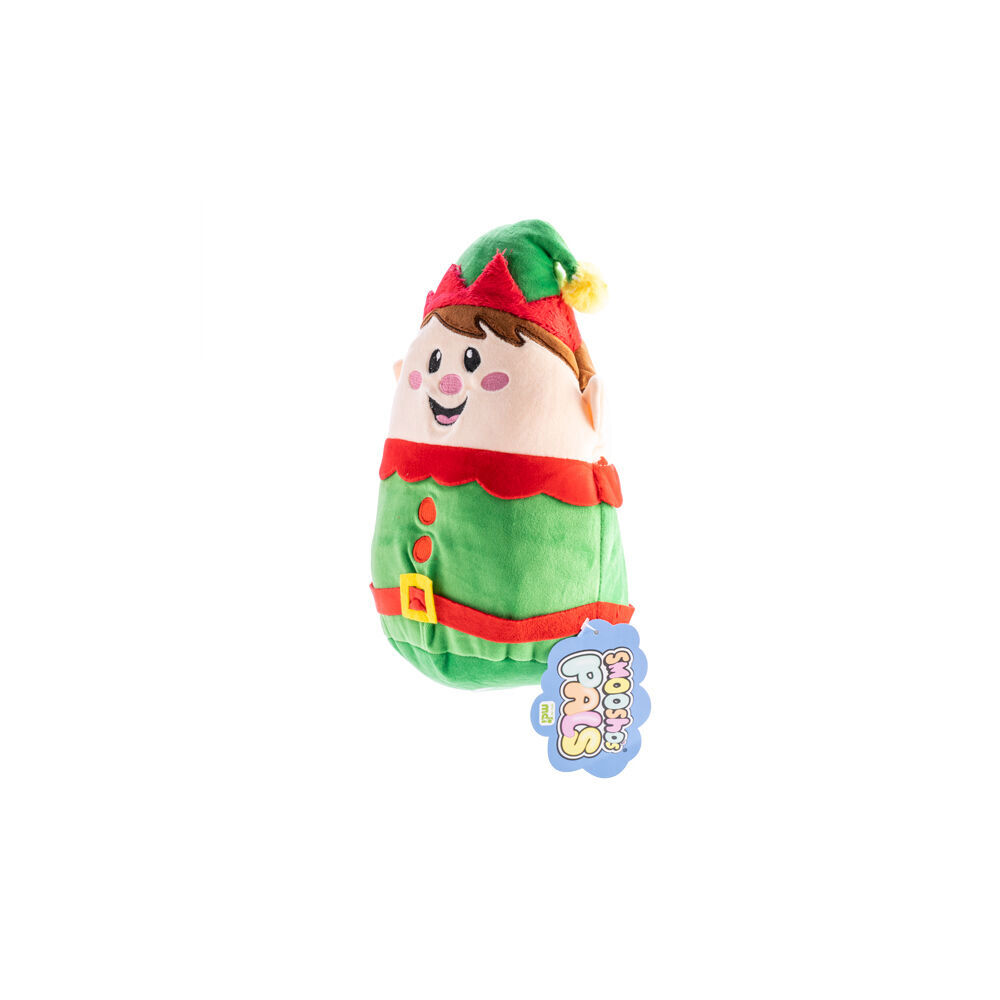 Smooshos 22x16x22cm Christmas Elf Pal Squishy Velour Plushie Kids Toy — image 4