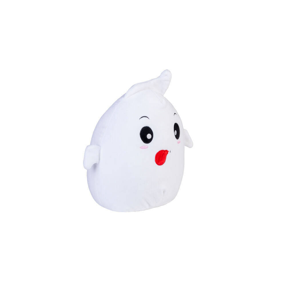Smooshos 22x16x22cm Ghost Pal Squishy Super Soft Velour Plushie Kids Toy — image 2