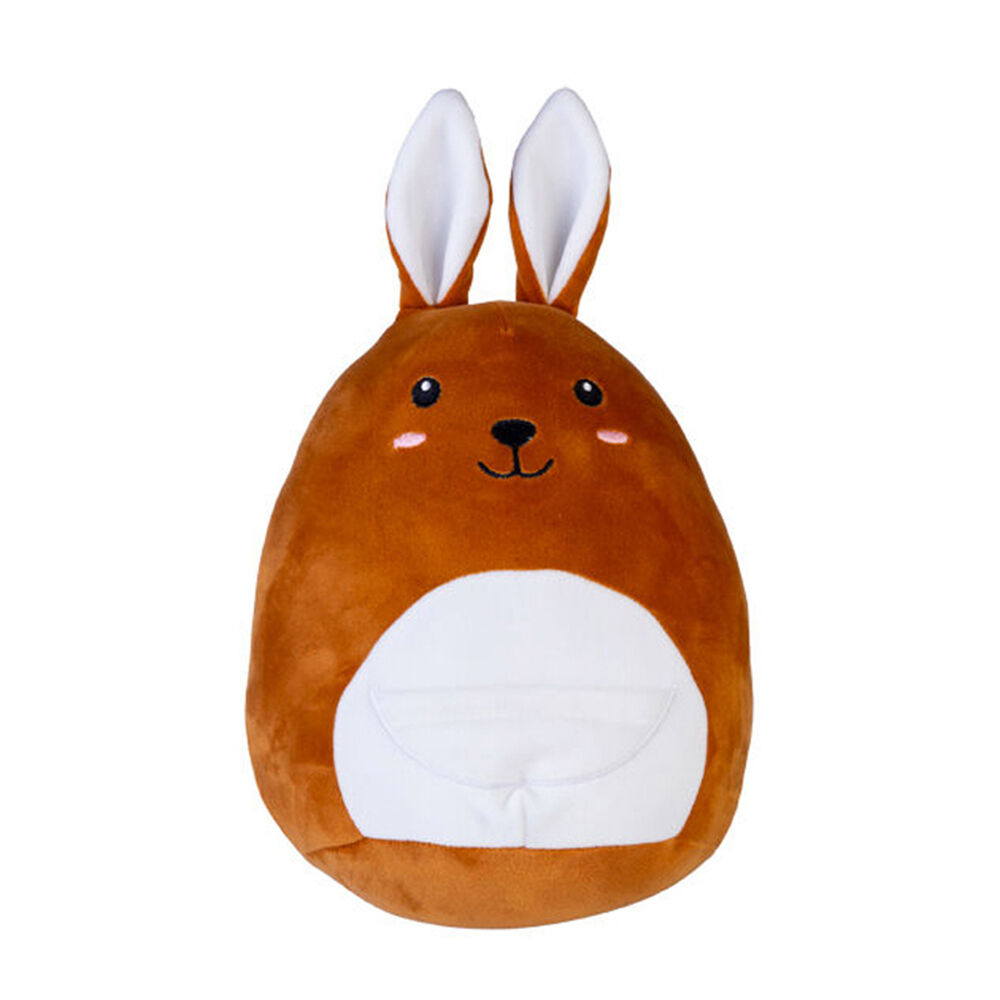 Smooshos Pal Squishy Super Soft Velour Plushie Kids Toy 22x16x22cm Kangaroo (2 Pack) — image 2