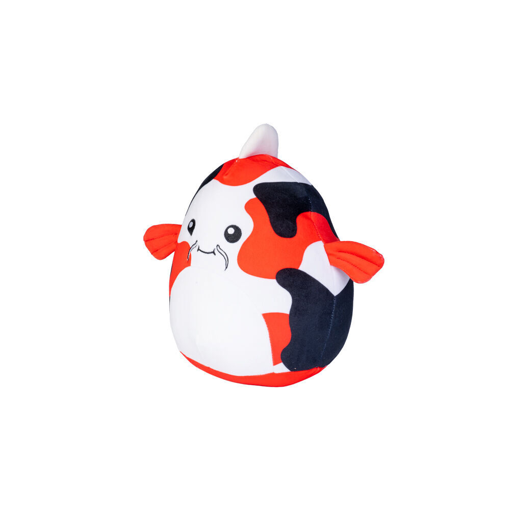 Smooshos 22x16x22cm Koi Fish Pal Squishy Super Soft Velour Plushie Kids Toy — image 3