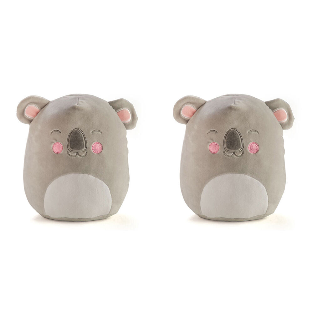 Smooshos Pal Squishy Super Soft Velour Plushie Kids Toy 22x16x22cm Koala (2 Pack)