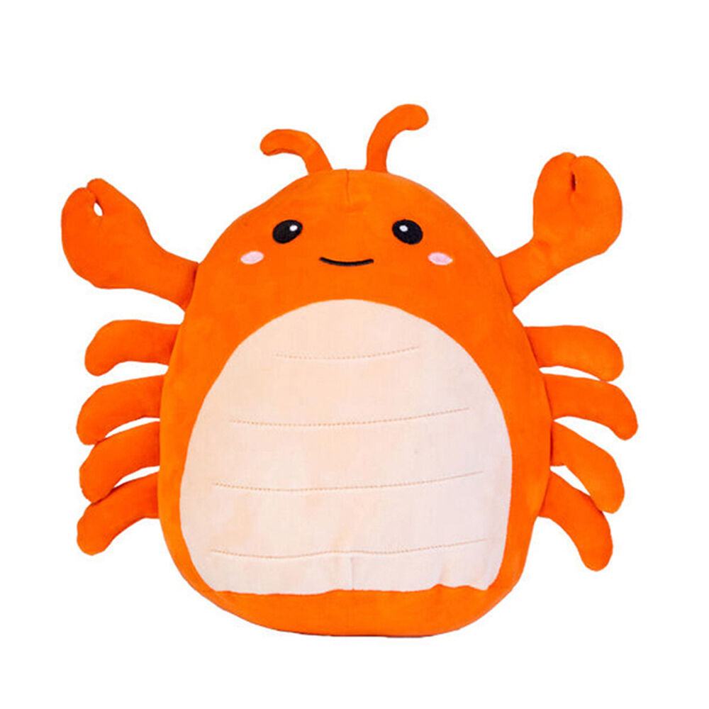 Smooshos 22x16x22cm Lobster Pal Squishy Super Soft Velour Plushie Kids Toy