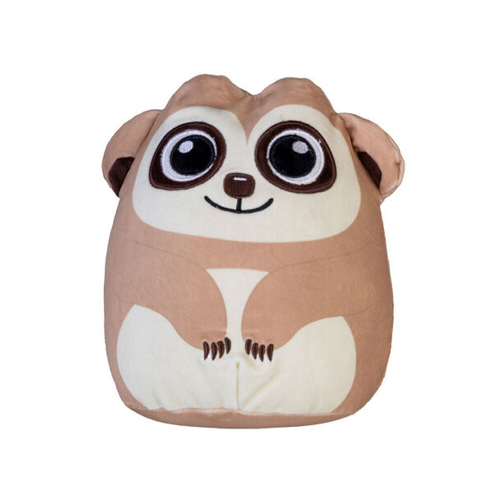 Smooshos 22x16x22cm Meerkat Pal Squishy Super Soft Velour Plushie Kids Toy