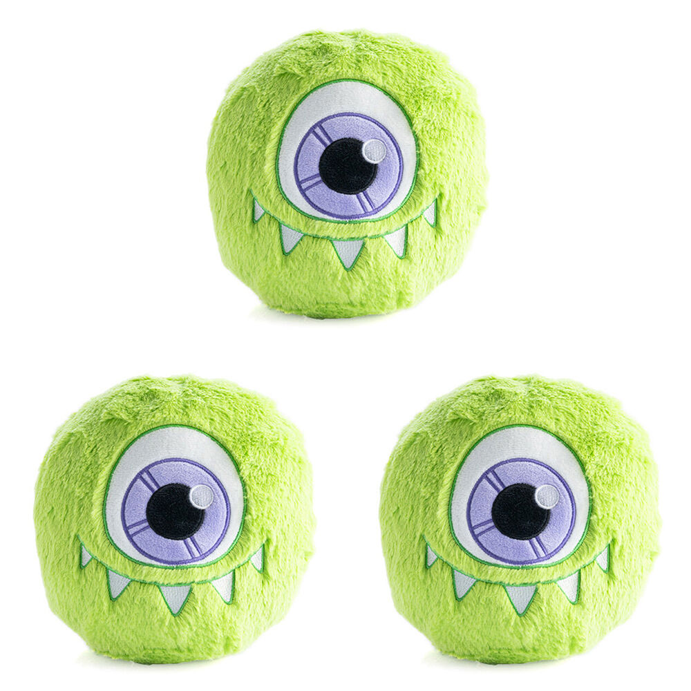 Smooshos Pal Squishy Velour Plushie Kids Toy 22x16x22cm Monsterling Oli (3 Pack)