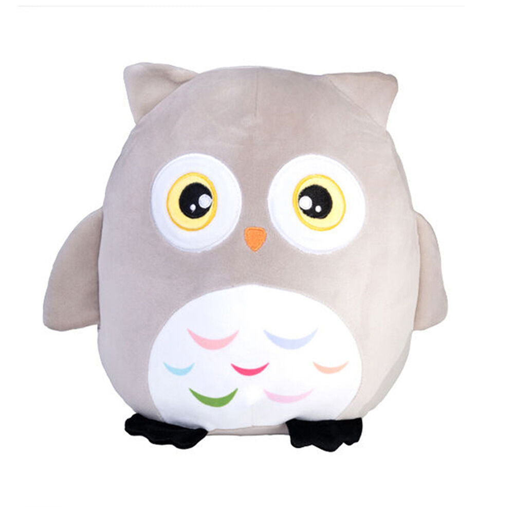 Smooshos 22x16x22cm Owl Pal Squishy Super Soft Velour Plushie Kids Toy