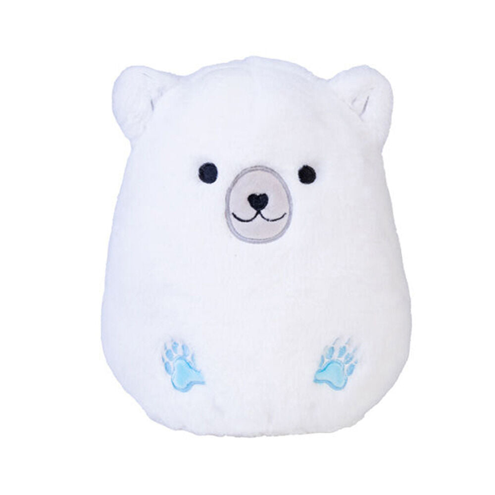 Smooshos 22x16x22cm Polar Bear Pal Squishy Super Soft Velour Plushie Kids Toy