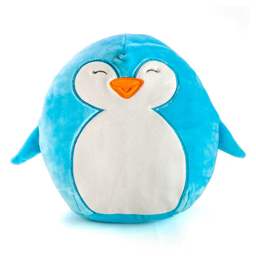Smooshos Pal Squishy Velour Plushie Kids Toy 22x16x22cm Penguin Island (2 Pack) — image 2