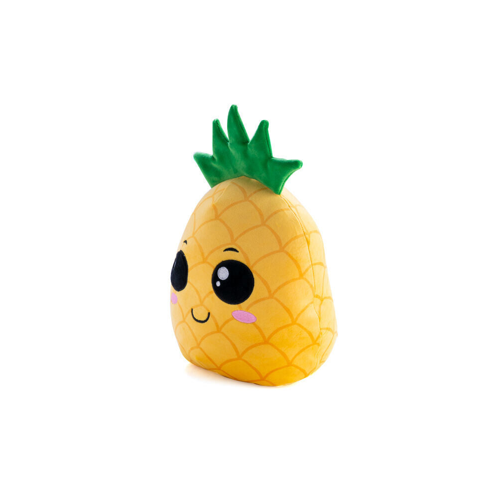 Smooshos 22x16x22cm Pineapple Pal Squishy Super Soft Velour Plushie Kids Toy — image 2