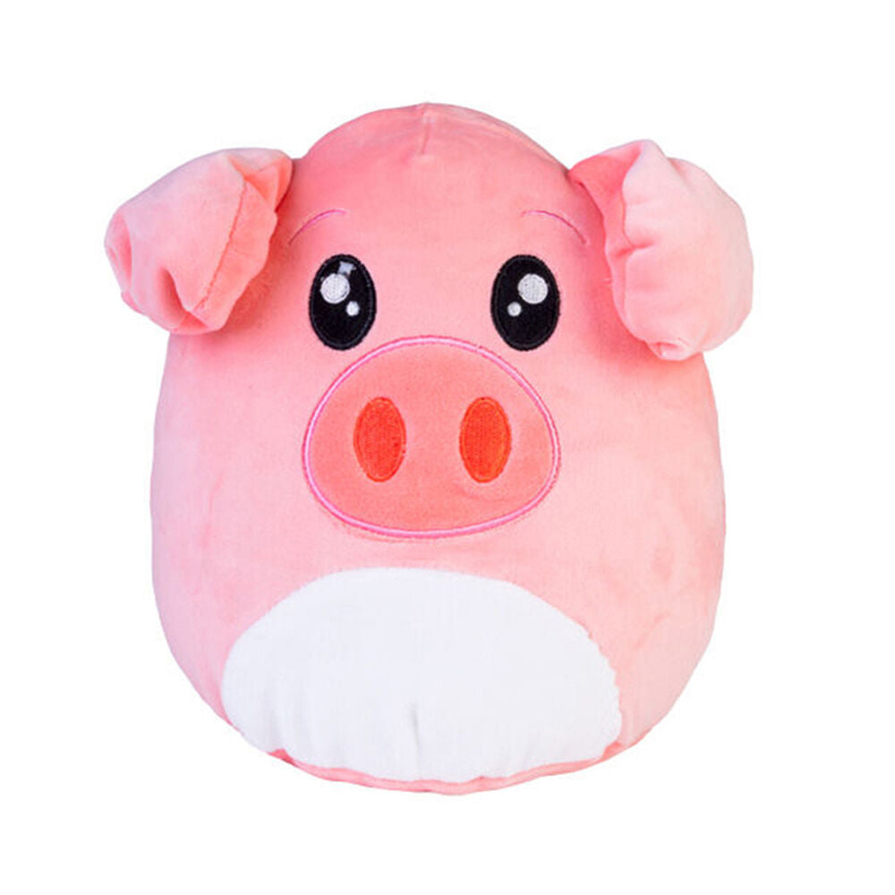 Smooshos 22x16x22cm Pig Pal Squishy Super Soft Velour Plushie Kids Toy