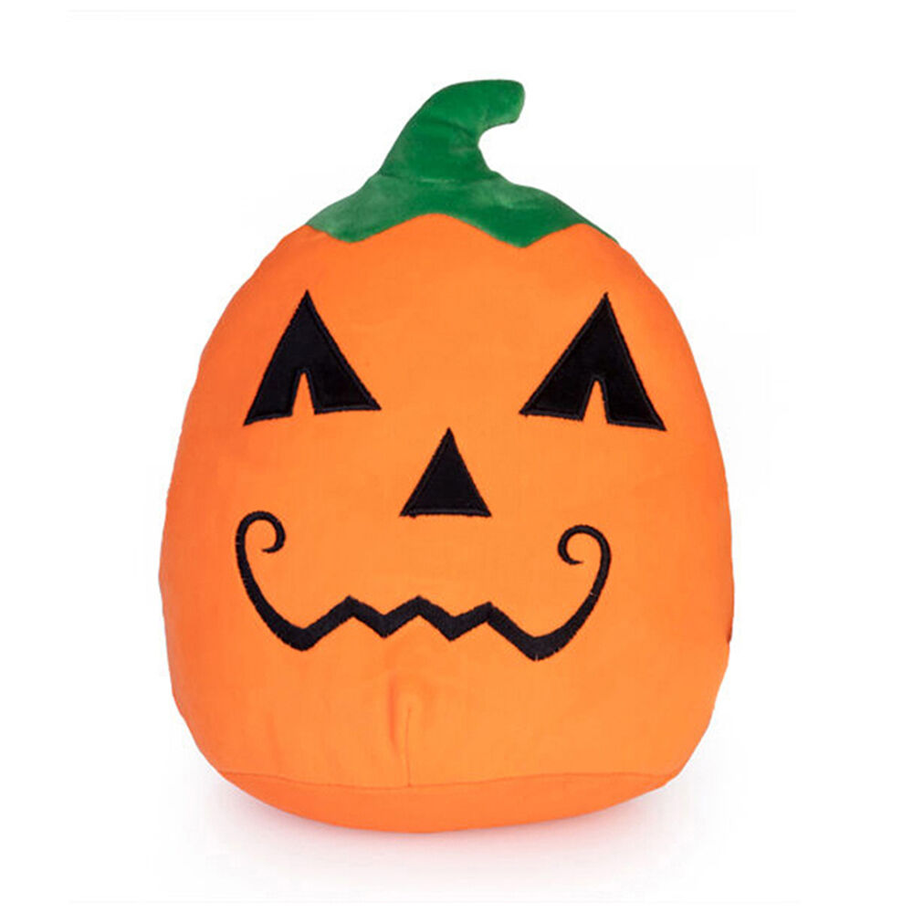 Smooshos 22x16x22cm Pumpkin Pal Squishy Super Soft Velour Plushie Kids Toy