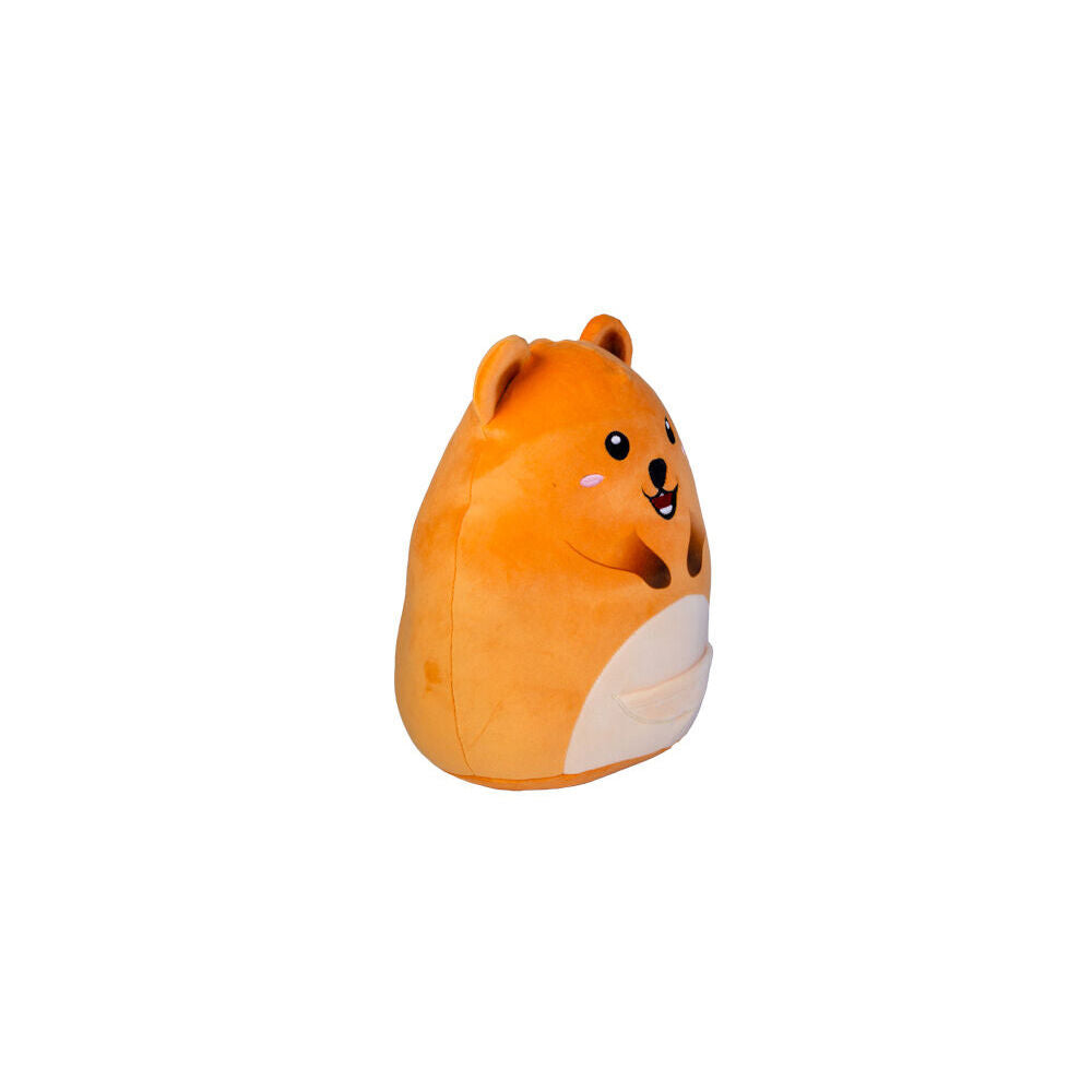 Smooshos 22x16x22cm Quokka Pal Squishy Super Soft Velour Plushie Kids Toy — image 2