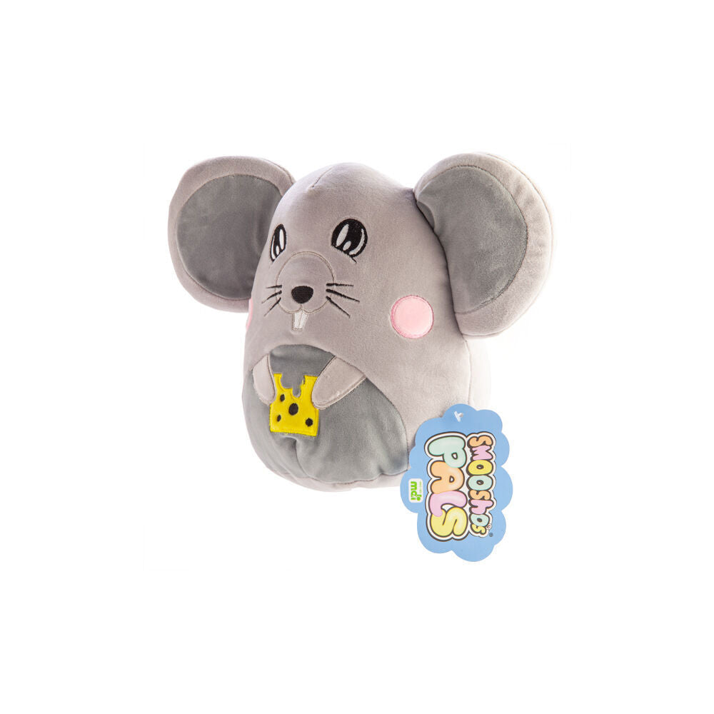 Smooshos 22x16x22cm Rat Pal Squishy Super Soft Velour Plushie Kids Toy — image 4