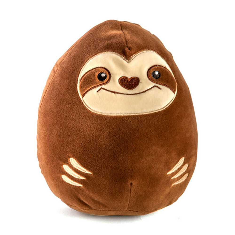Smooshos Pal Squishy Soft Velour Plushie Kids Toy 22x16x22cm Sloth Lounge (3 Pack) — image 2