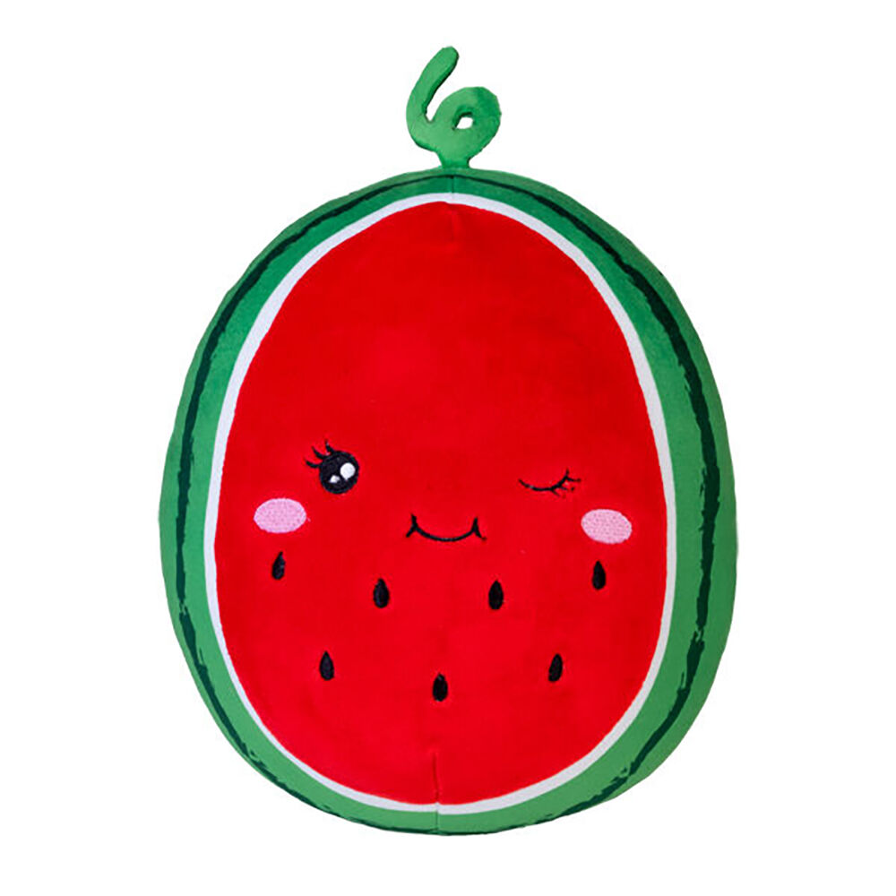 Smooshos Watermelon 22x16cm Stuffed Animal Pillow Pal Cushion Plush