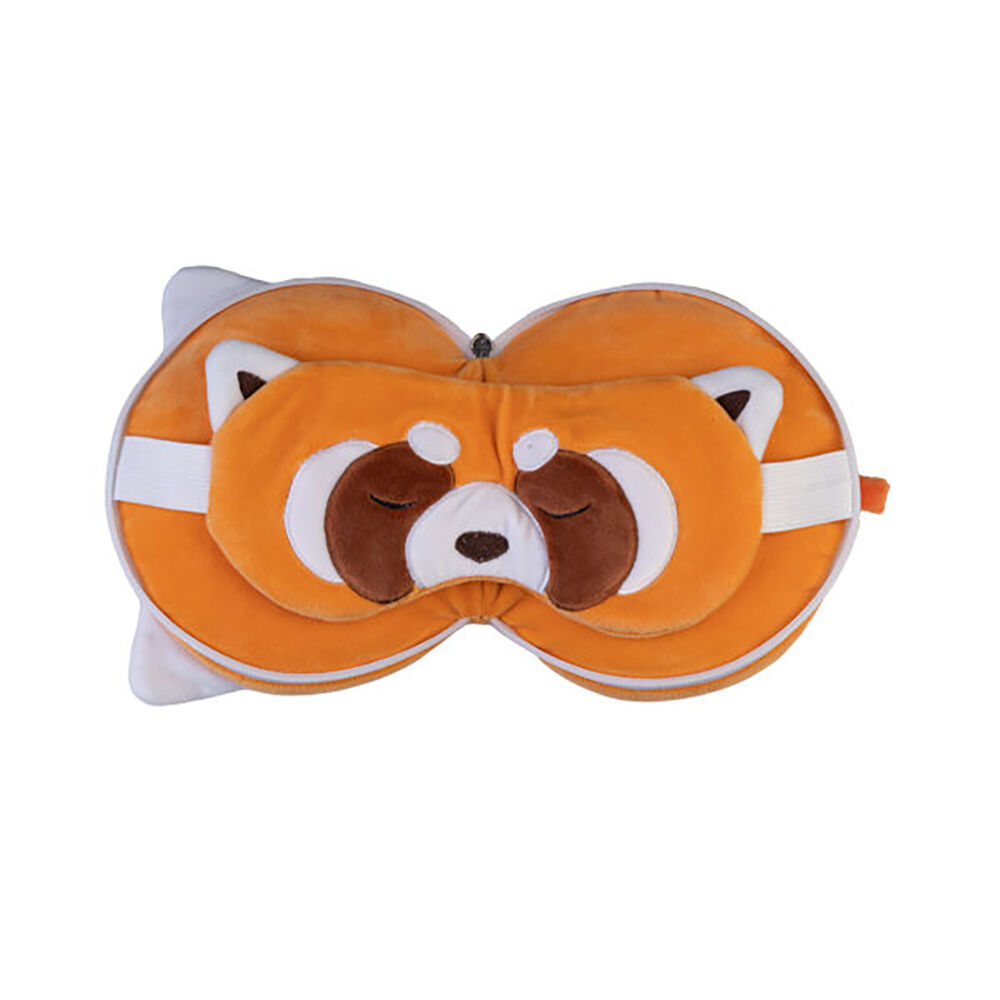Mdi Smooshos Pal Travel 2-in-1 Eye Mask Neck Pillow Red Panda 17x15cm — image 3