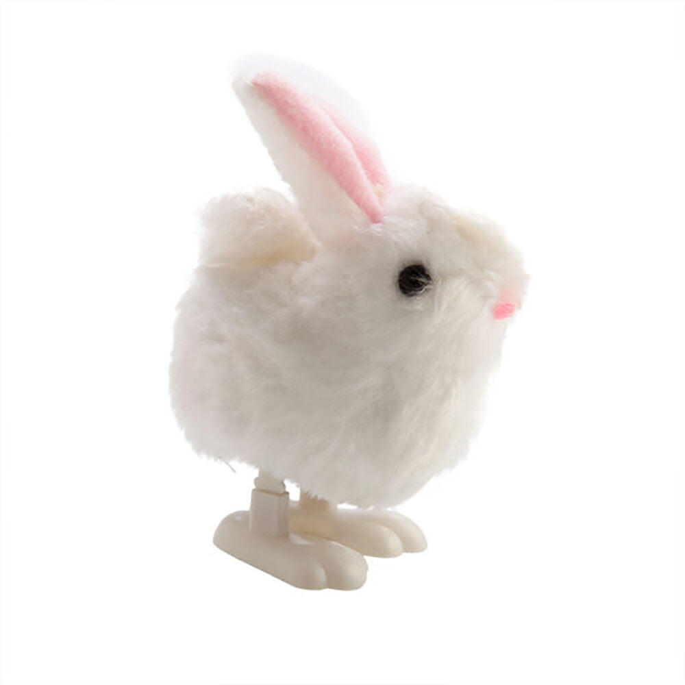 Furever Pets Bunny Soft Plush Wind Up Jumping Toys Kids/Children White — image 2